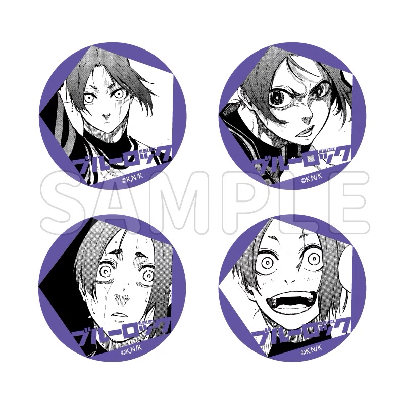 11/2〆切】ブルーロック キャラ別トレーディング缶バッジ 御影玲王（24年