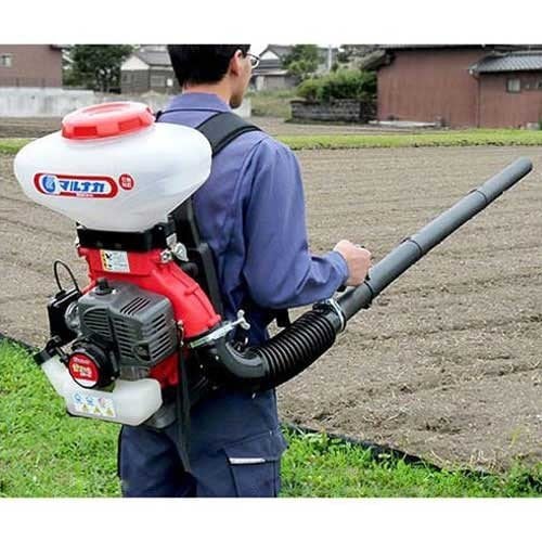 マルナカ 動力散布機 かるっと背負動散 MEM4015 (容量16L) ｜ 肥料散布