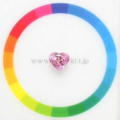 2.05ct天然スピネル【美色ピンク】ハートシェイプ