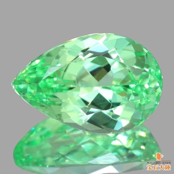 天然ミントガーネット 2.00ct 【極上の煌めき】 UV蛍光 タンザニア