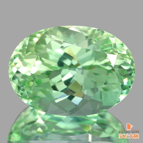 天然コーネルピン 4.10ct 【美発色ミントグリーン】ジェム品質