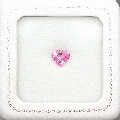 2.05ct天然スピネル【美色ピンク】ハートシェイプ