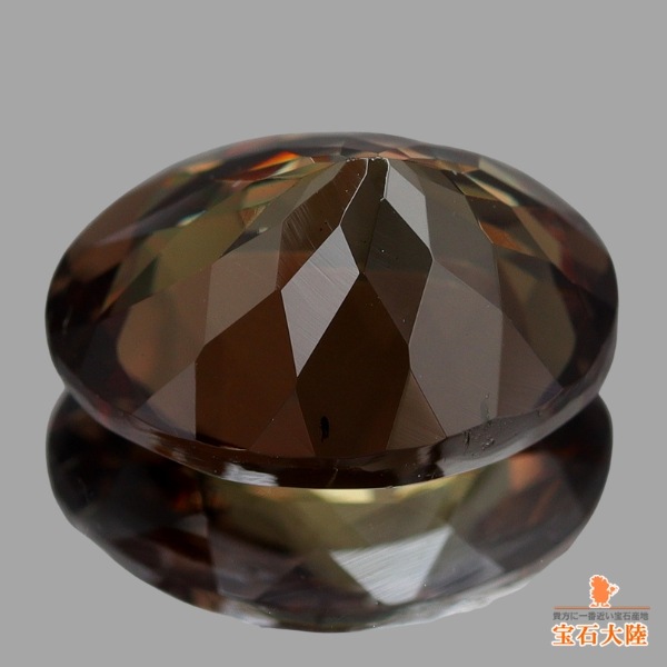 天然カラーチェンジガーネット 3.32ct 【ブラウン】 マダガスカル