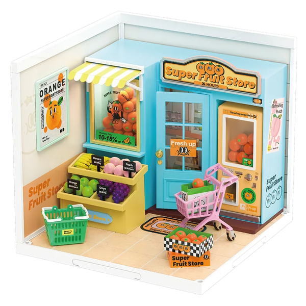 ROBOTIME ROLIFE DIY ミニチュアハウス スーパークリエイターシリーズ