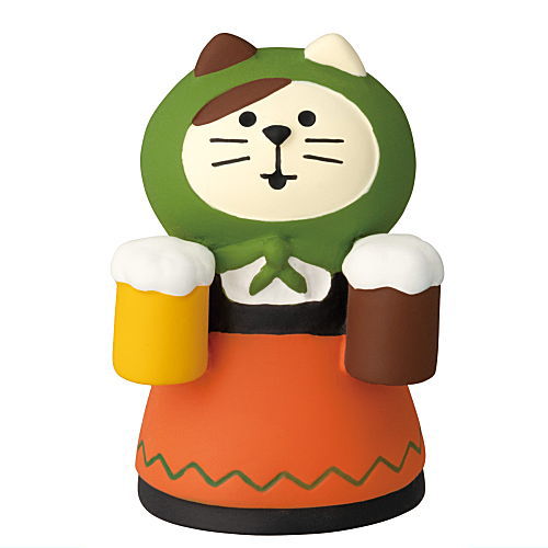ねこずきん ビール売り (ZHW-35278H)】 DECOLE concombre デコレ