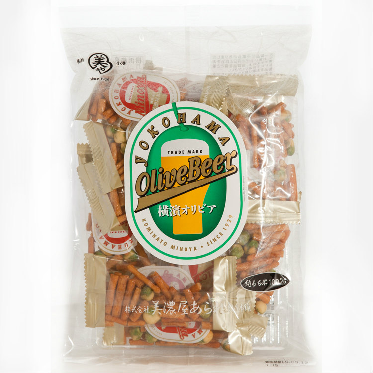 140g お土産用 横濱オリビア | 横浜のお土産に「横浜のあられ」<br