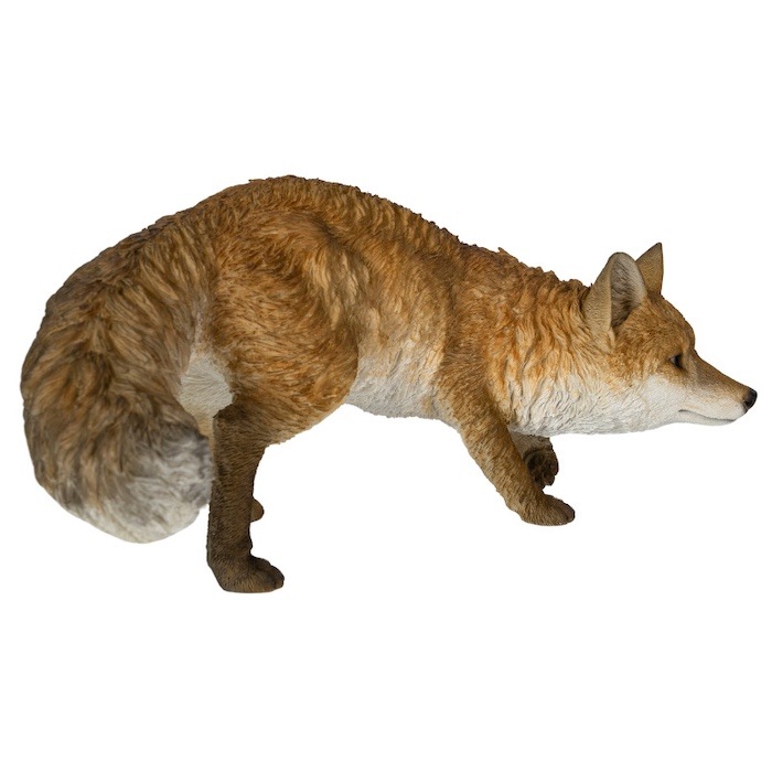 置物 動きだすキツネ 虎グッズ 高さ23cm woobia ウービア 大きい