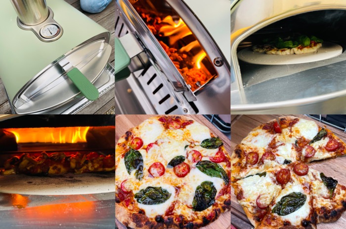 ピザ窯 ZiiPa 国産ペレット900g付き おしゃれで万能 温度計付きの本格