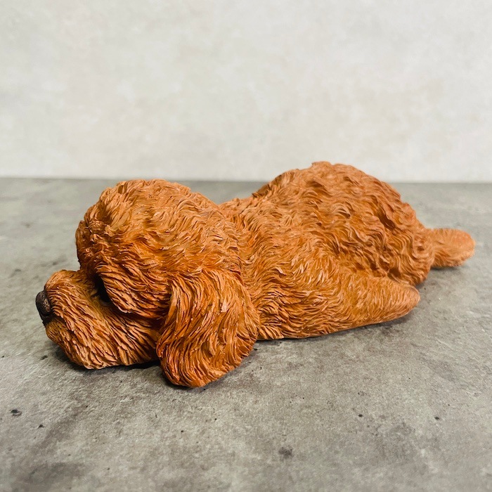 新品】サンドラ・ブルー ! ゴールデンレトリバーの置物(大) 【公式通販】