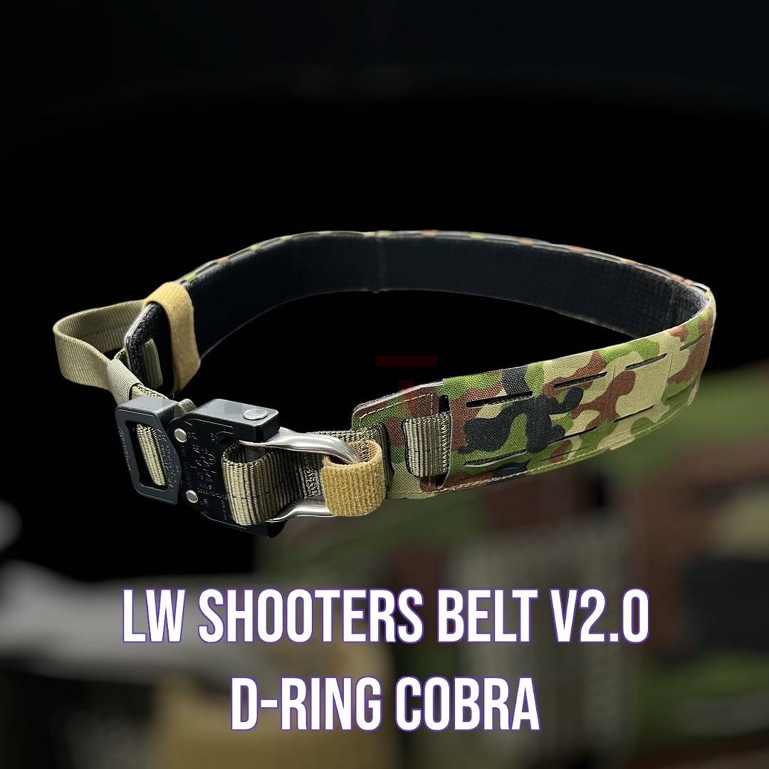 陸自迷彩 英国 British Tactical製 LW Shooters Belt V2.0 シューター