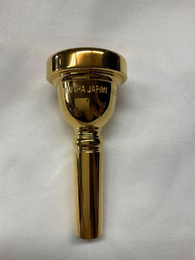 u56412 中古 ヤマハ 51C4L 金メッキ全塗装 トロンボーン用マウスピース