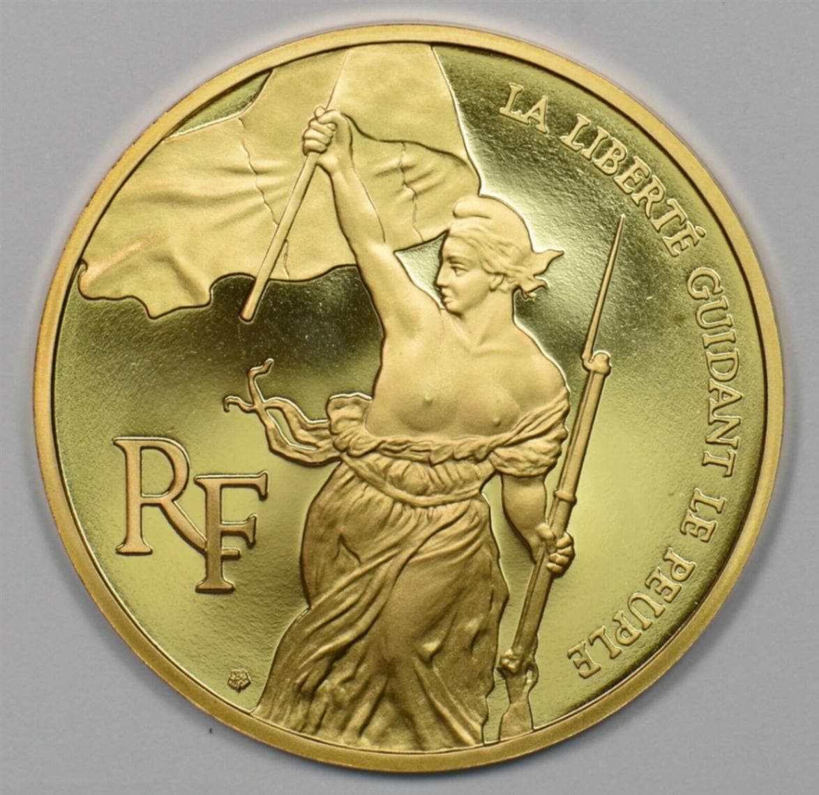 銀行振込割引なし】【会員様割引なし】1993年 フランス 金貨 100フラン