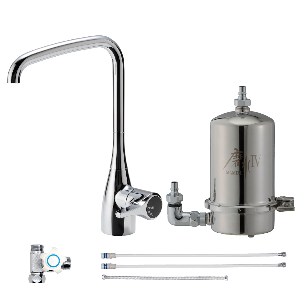 磨水Ⅳアンダーシンク型121型セット J207P-B121｜PFASが除去できる浄水