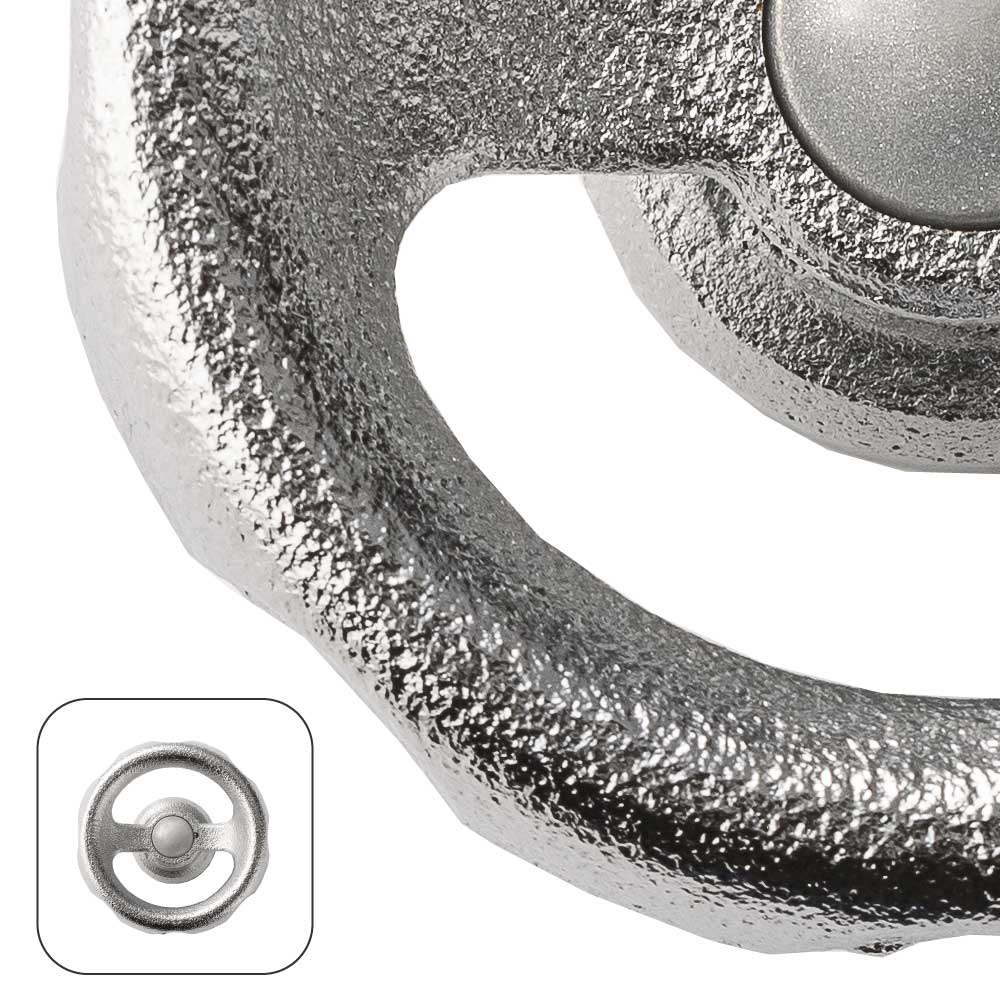 二口横水栓 ウォーターワークス メッキ｜2口・2股の屋外用蛇口