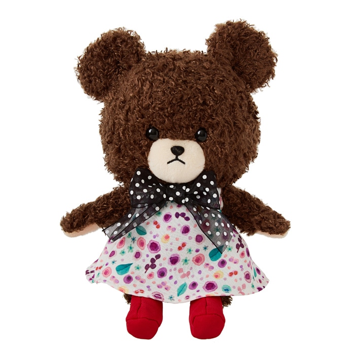 くまのがっこう モコモコジャッキー ブルーミングドレス|【ぬいぐるみ