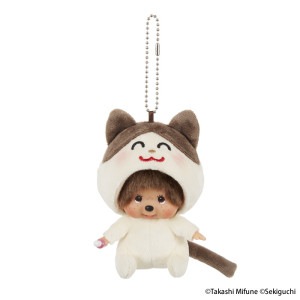 いらすとや×モンチッチ 顔でかSSキーチェーン うさぎ|【ぬいぐるみの