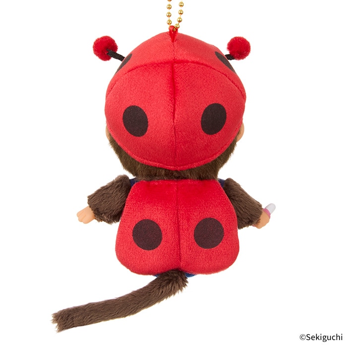 顔でかモンチッチ 眼鏡 座り ぬいぐるみ 黄色 顔でかモンチッチ 眼鏡