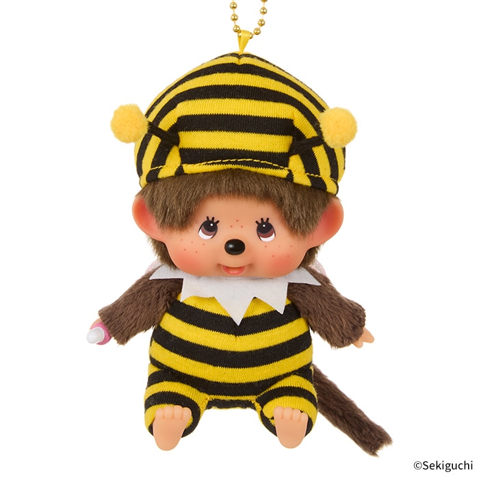 顔でかモンチッチ 眼鏡 座り ぬいぐるみ 黄色 顔でかモンチッチ 眼鏡