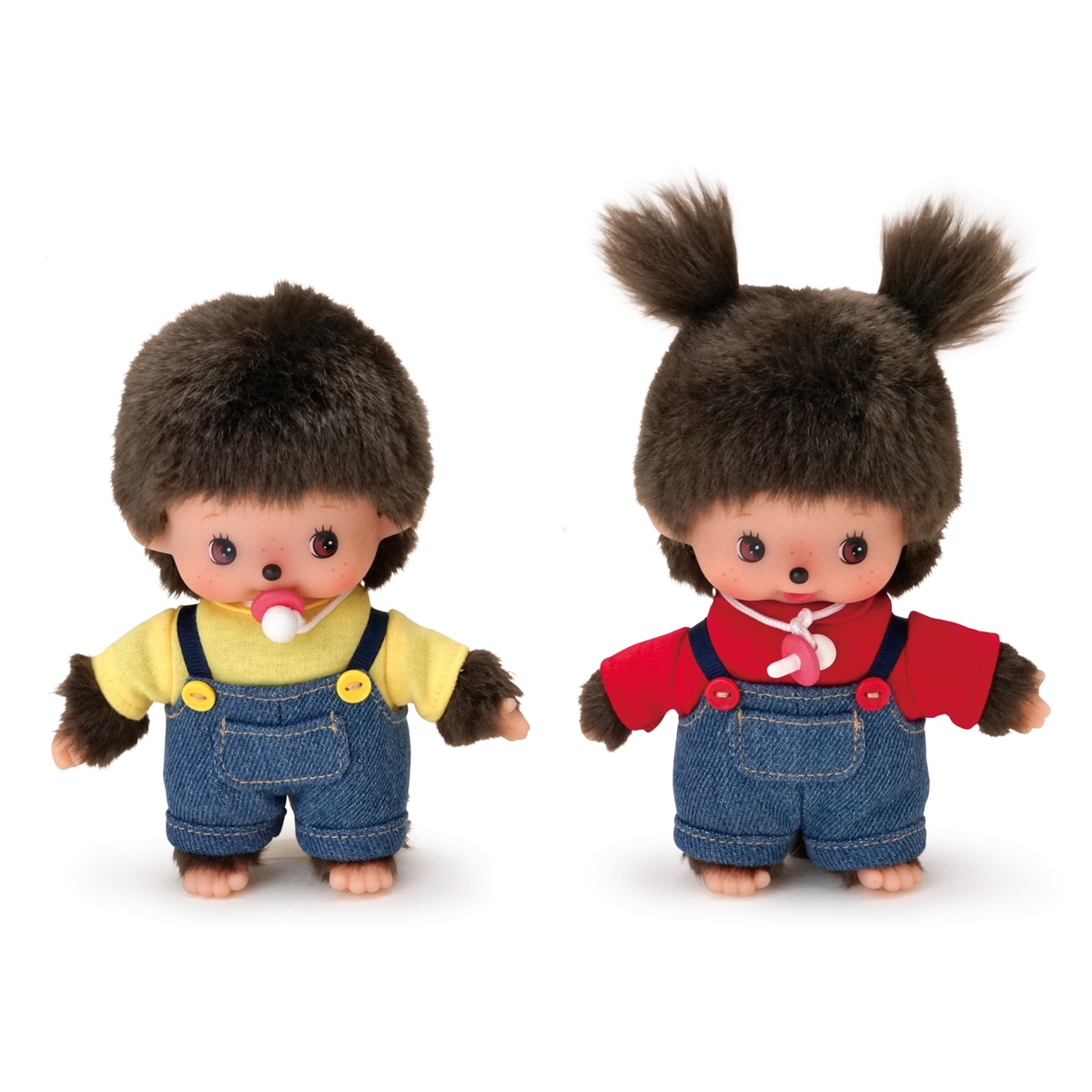 ベビチッチ Sサイズ 女の子 オーバーオール レッド|【ぬいぐるみの