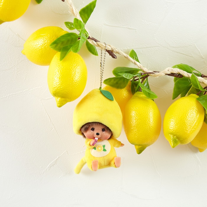 Mon Mon Farmレモン モンチッチ 顔でかSSキーチェーン 男の子