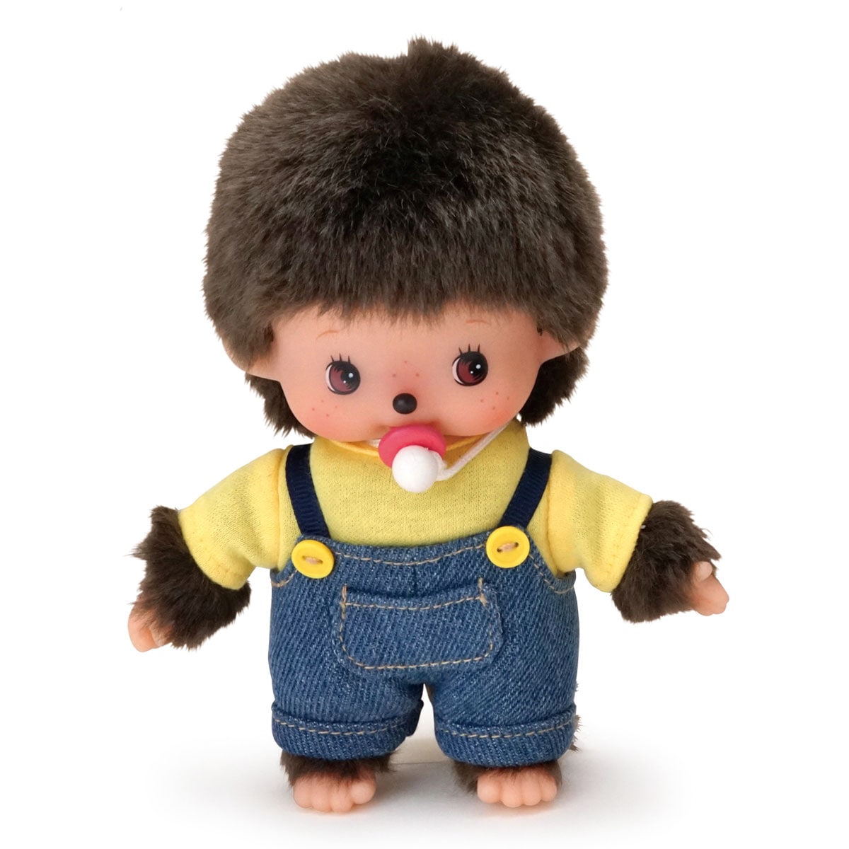 ベビチッチ Sサイズ 男の子 オーバーオール イエロー|【ぬいぐるみの