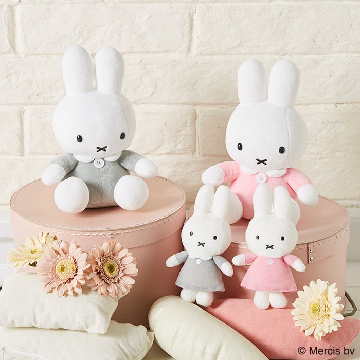 当店オリジナル】 ミッフィー Sサイズ グレー|【ぬいぐるみのセキグチ