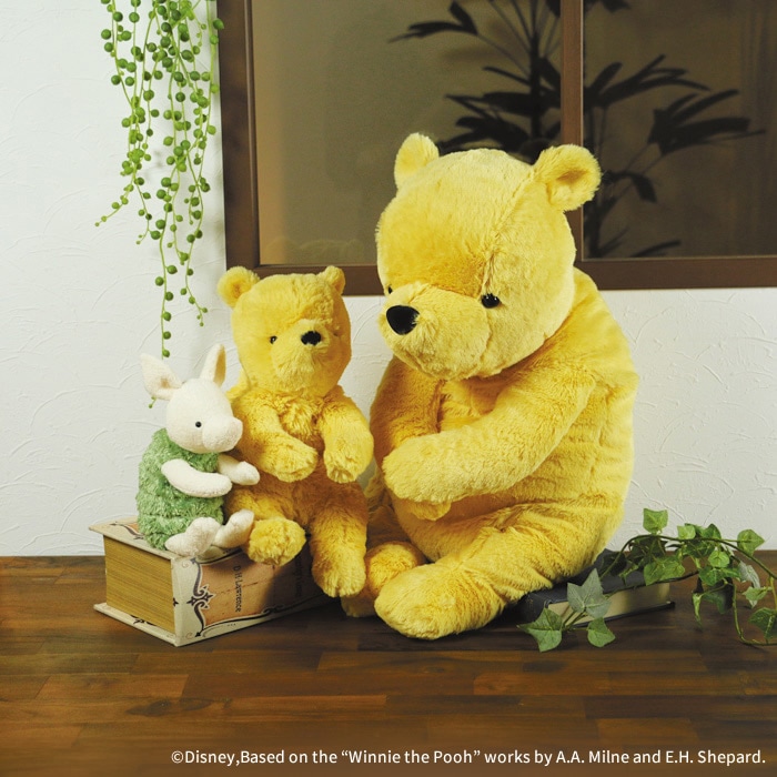 あそんで！クラシック プー Lサイズ|【ぬいぐるみのセキグチ】メーカー