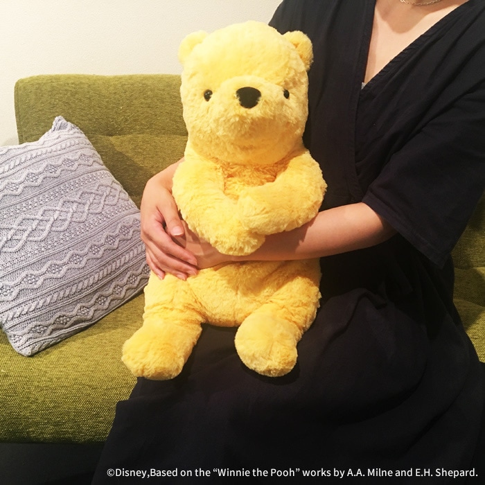 あそんで！クラシック プー Lサイズ|【ぬいぐるみのセキグチ】メーカー