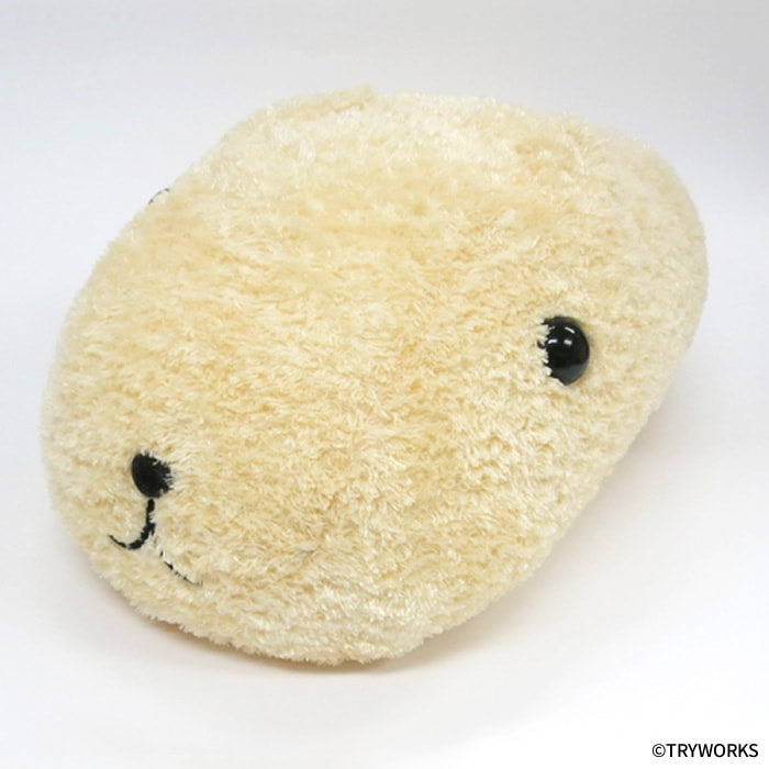 もふっとカピバラさんぬいぐるみ ホワイトさん|【ぬいぐるみのセキグチ
