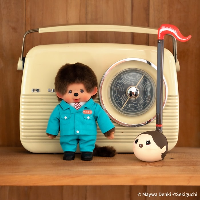 明和電機×モンチッチ Sサイズ 男の子|【ぬいぐるみのセキグチ