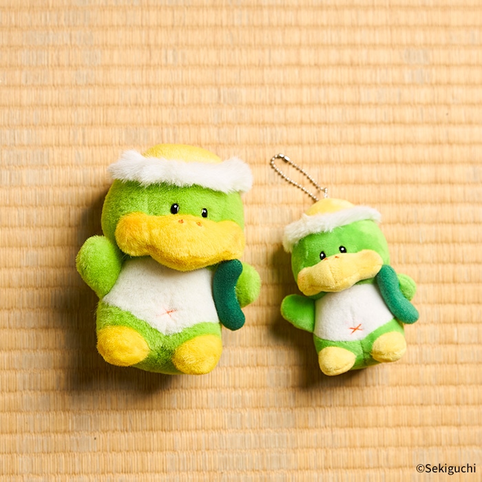 カッパのキューキュー マスコット|【ぬいぐるみのセキグチ】メーカー