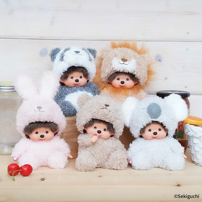 ふんわりあにまるモンチッチ パンダ|【ぬいぐるみのセキグチ】メーカー