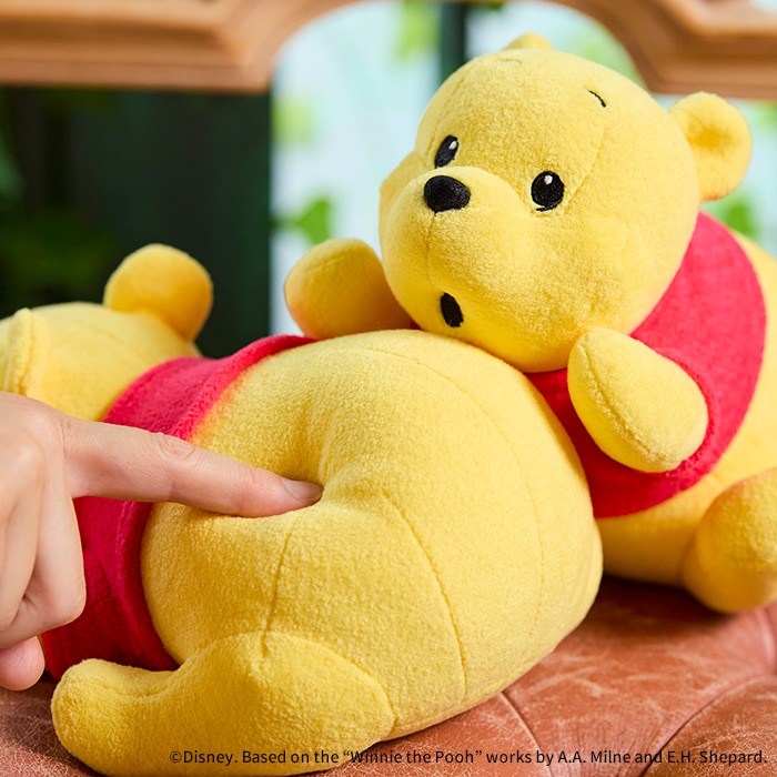 おしりもっちりぬいぐるみ/プーさん|【ぬいぐるみのセキグチ】メーカー