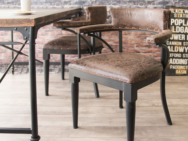 ヴィンテージダイニングチェア｜インダストリアルミックス