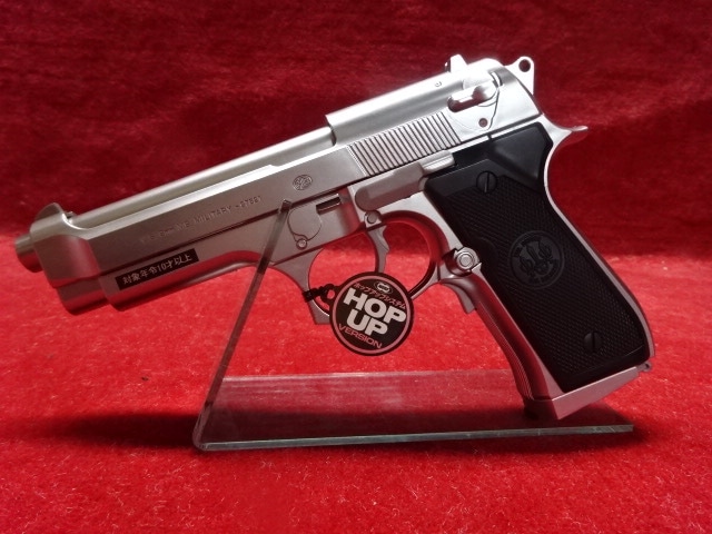 店内全品5％OFFクーポン】東京マルイ・M92Fミリタリー シルバーモデル