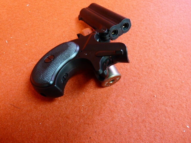 マルシン・デリンジャー バリュースペック ダブルバレル ブラックABS