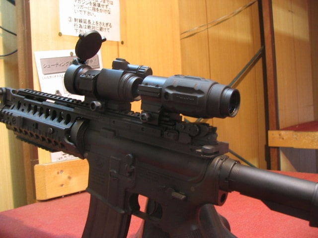 エイムポイントタイプ3倍ブースターQDツイストマウント付き(059