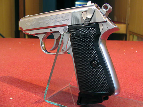 マルゼン・ワルサーニューPPK/S ガスブローバック ステンレスモデル