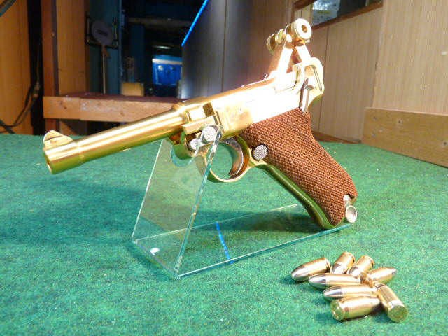 店内全品5％OFFクーポン】マルシン・金属製モデルガン完成品 ルガー