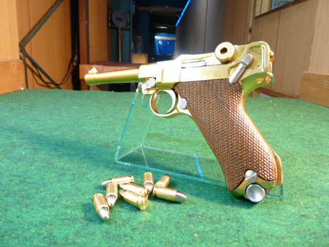 店内全品5％OFFクーポン】マルシン・金属製モデルガン完成品 ルガー