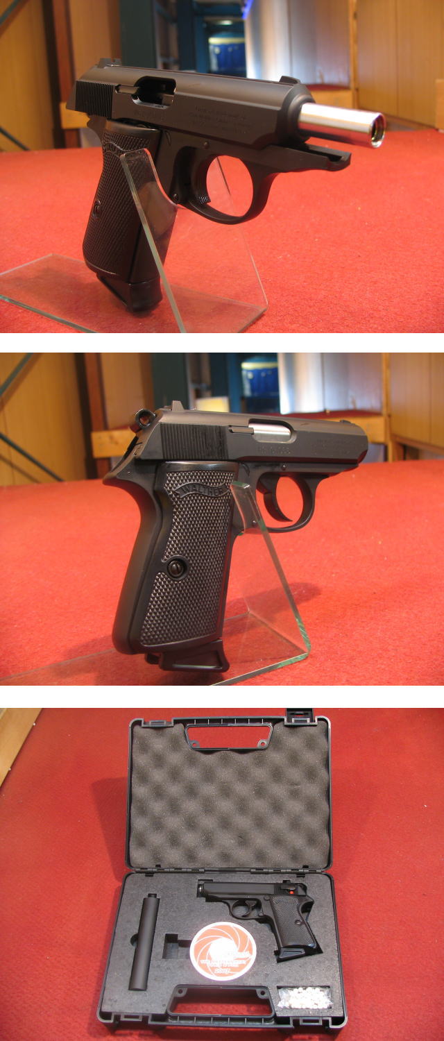 ムービープロップシリーズ・ ワルサーPPK/S・BK・シークレット