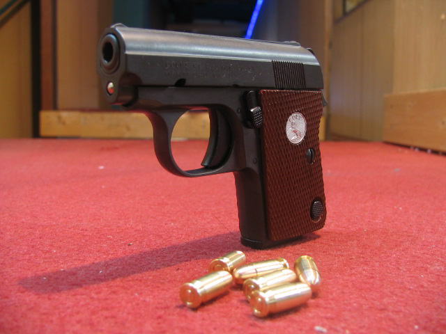 マルシン・COLT 25オート ダミーカートリッジ仕様 ブラックHW モデル