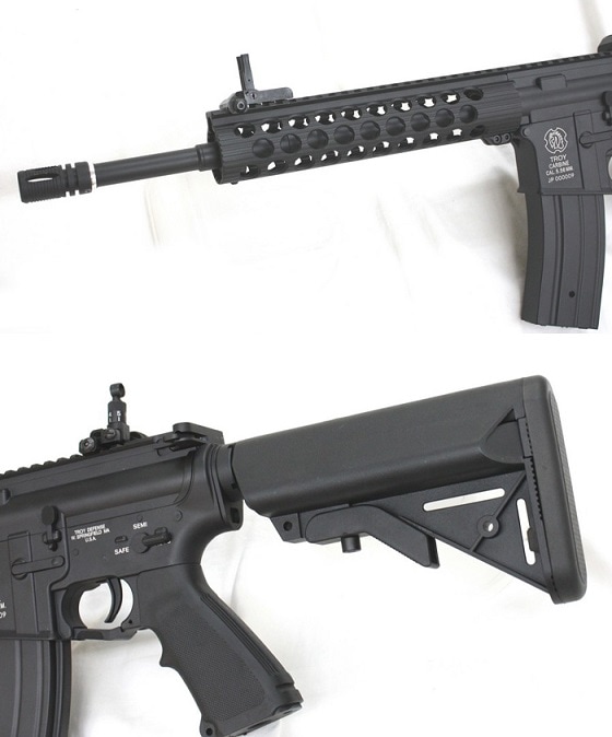 M4カスタム TROY TRX 9inハンドガード エアガン 電動ガン サバゲー