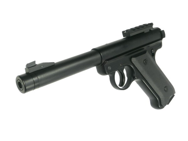 店内全品5％OFFクーポン】KJ WORKS ルガー MK1 22ターゲットピストル