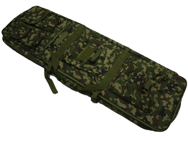店内全品5％OFFクーポン】ダブルソフトガンケース1000 陸自迷彩