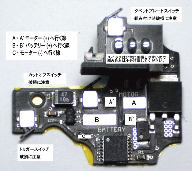 デジタルトリガーシステムマッチ DTM-N次世代M4系 HK416 SCAR対応