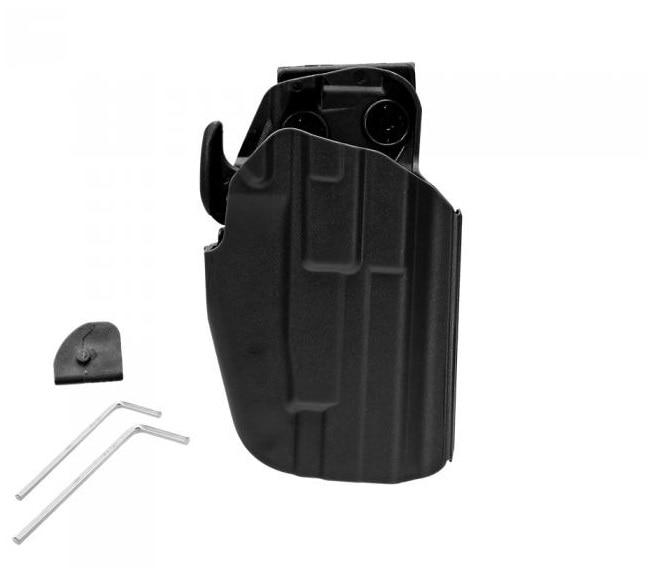 LayLax マルチフィットコンパクトホルスター M BLACK MULTI FIT