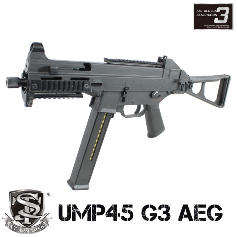 店内全品5％OFFクーポン】S&T UMP用 9mmタイプ 100連マガジン UMP9