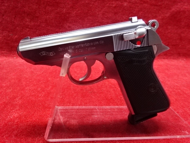 店内全品5％OFFクーポン】マルシン 発火型モデルガン ワルサーPPK/S