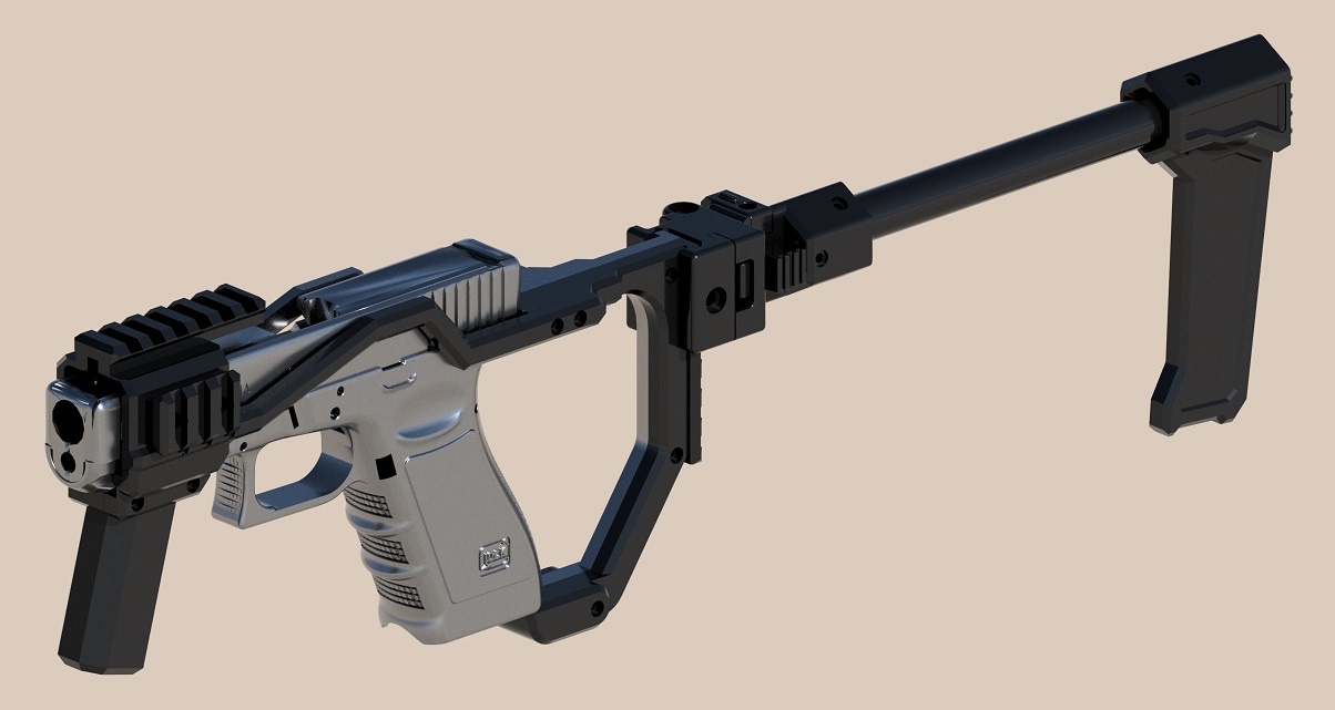 店内全品5％OFFクーポン】ミリデコ グロックカービンキット Ver.2 G17